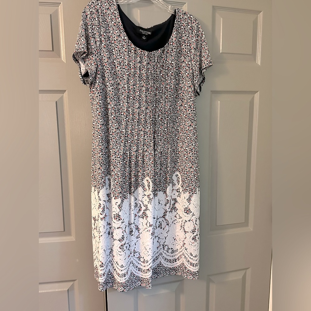 Perceptions casual dress xl